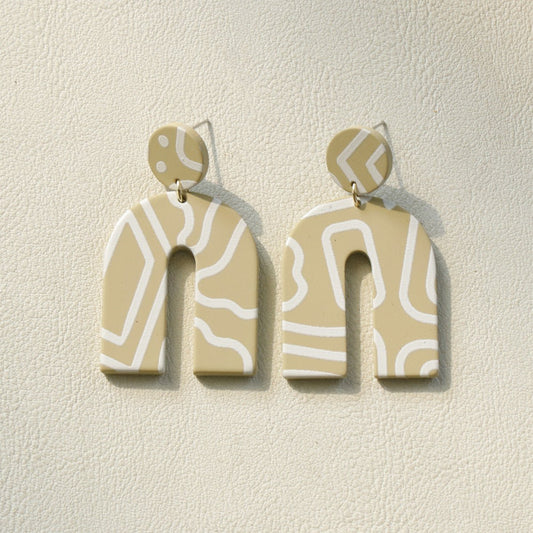 Desert Mirage Arch Earrings - DAG JEWELRY